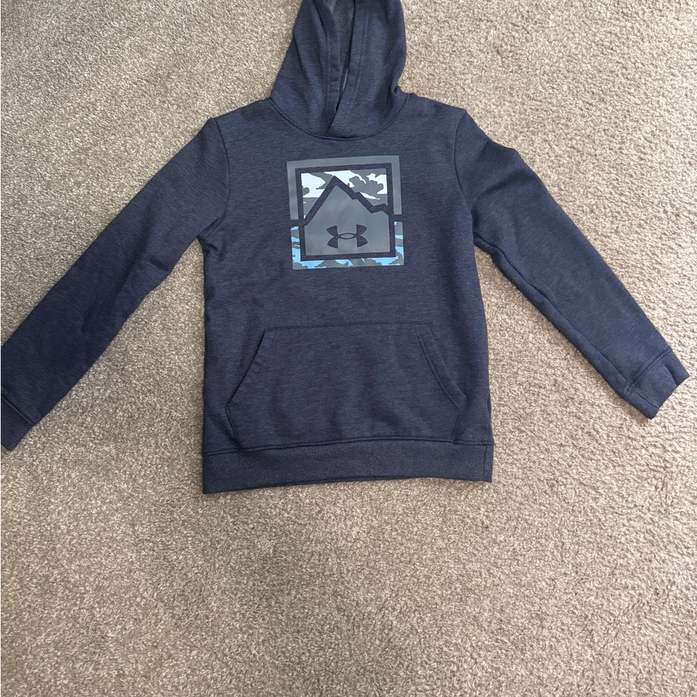 Under Armour Charcoal Gray Hoodie